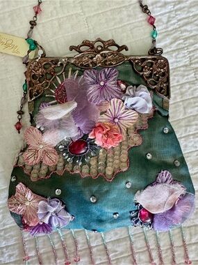 Katherine’s Collection Wayne Kleske Embellished Vintage Clutch